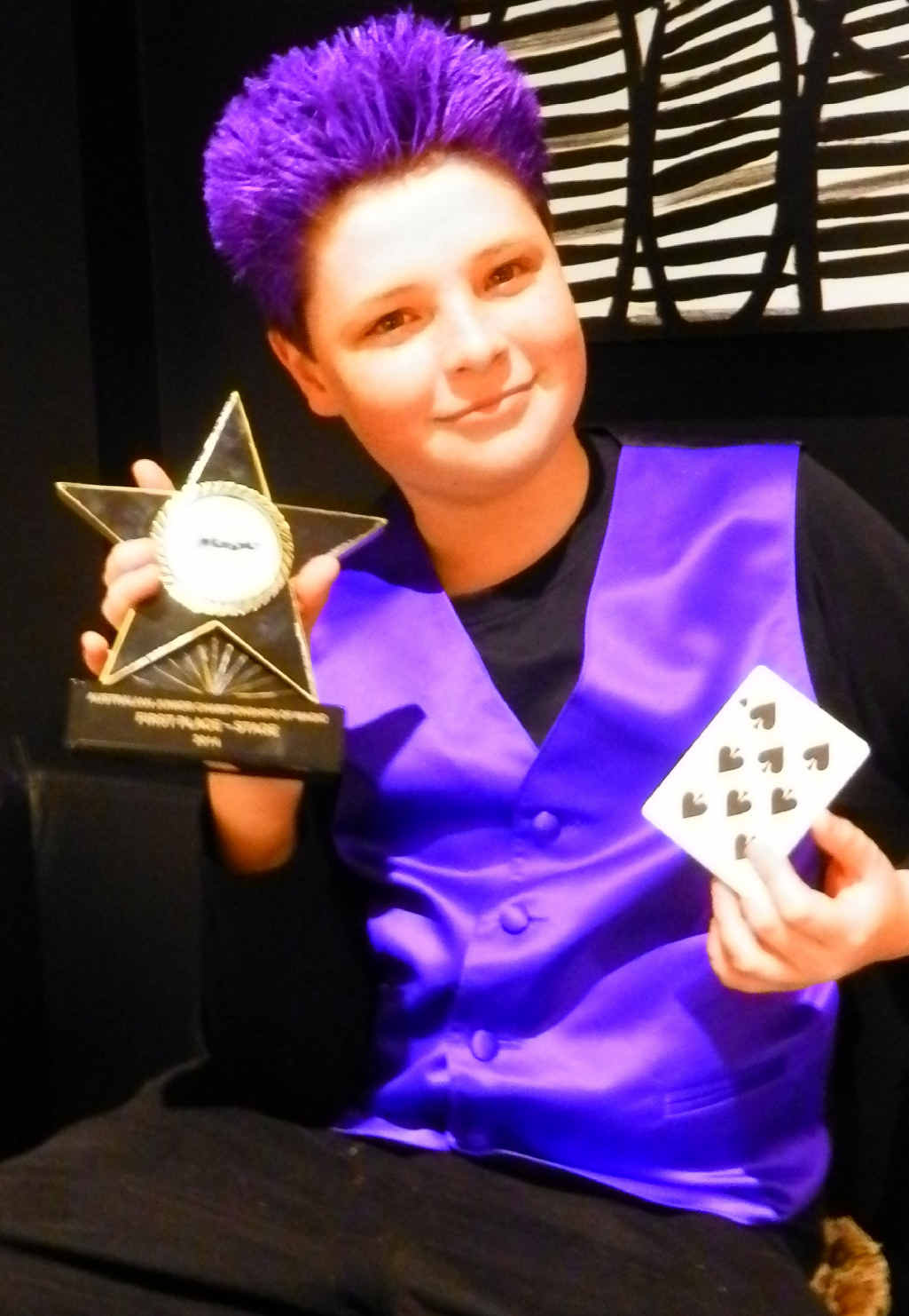 WINNING ACT: Magic Jake has stamped himself as a magician to watch in the future. WINNING ACT: Magic Jake has stamped himself as a magician to watch in the future.